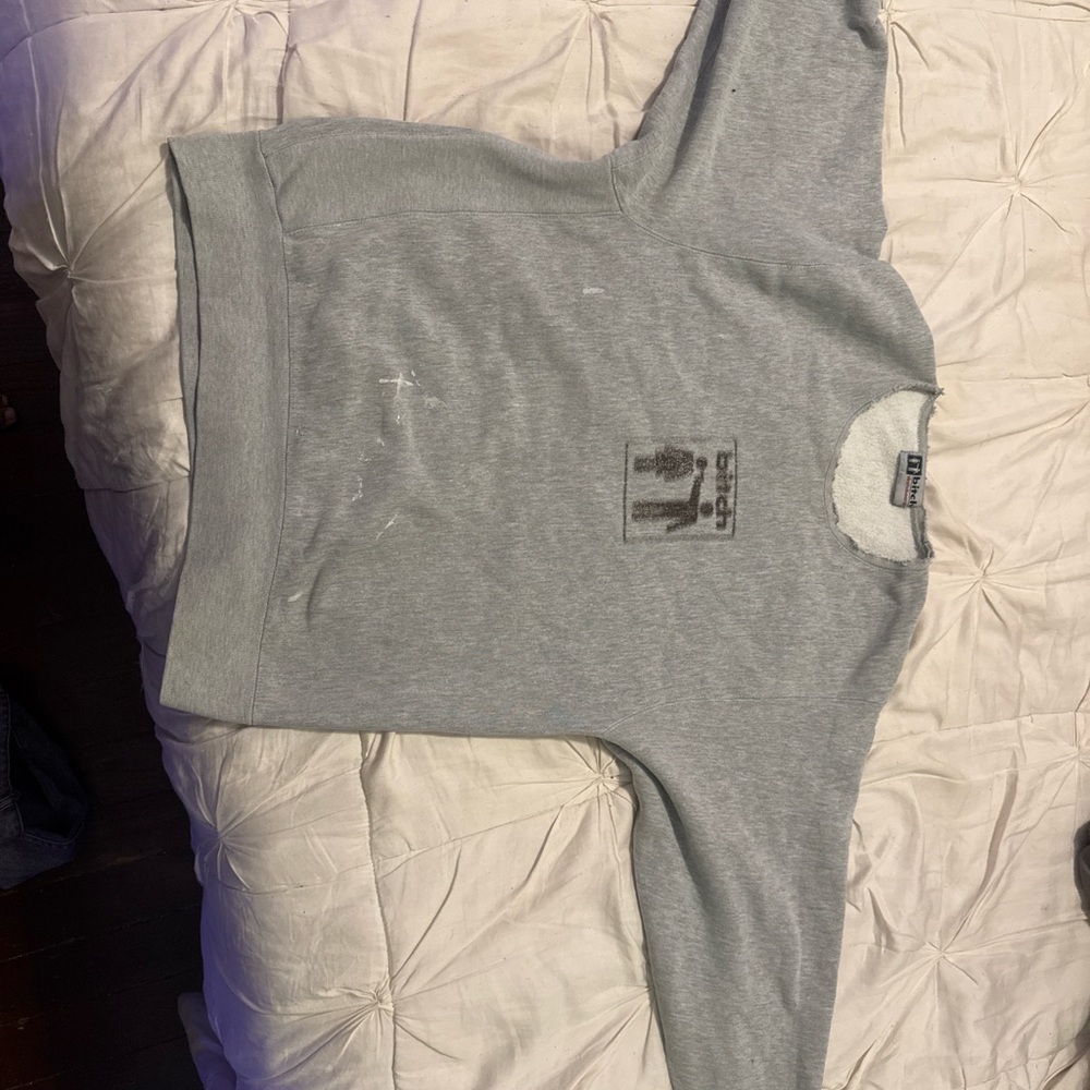 Gray Logo Sweatshirt